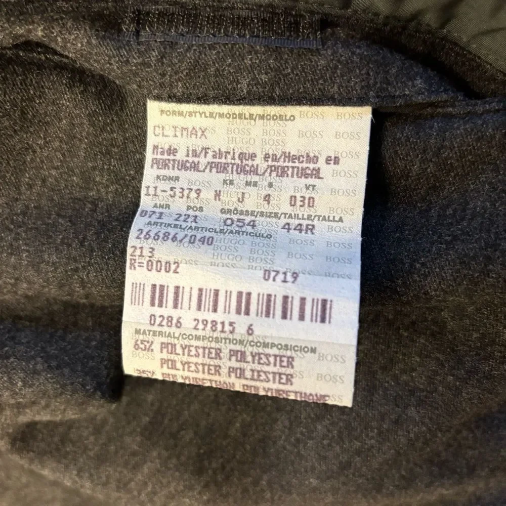 Hugo Boss Overcoat